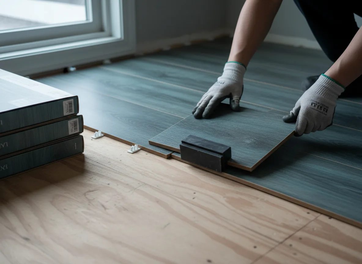 Luxury Vinyl Plank Installation company in Mankato, KS